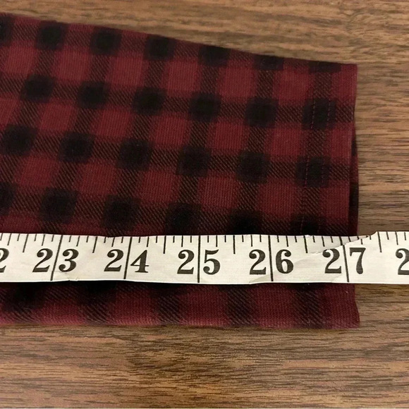 ❤️ Gap black and red square pull up pants size S - Picture 10 of 12